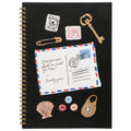 Finders Keepers Romantic Hardbound Spiral Journal | 144 Lined Pages by The Bullish Store