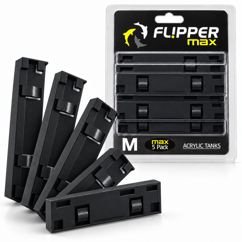 Flipper MAX ABS Replacement Blades Straight Edge 5 Pack - Acrylic Tanks by Flipper Aquarium Products