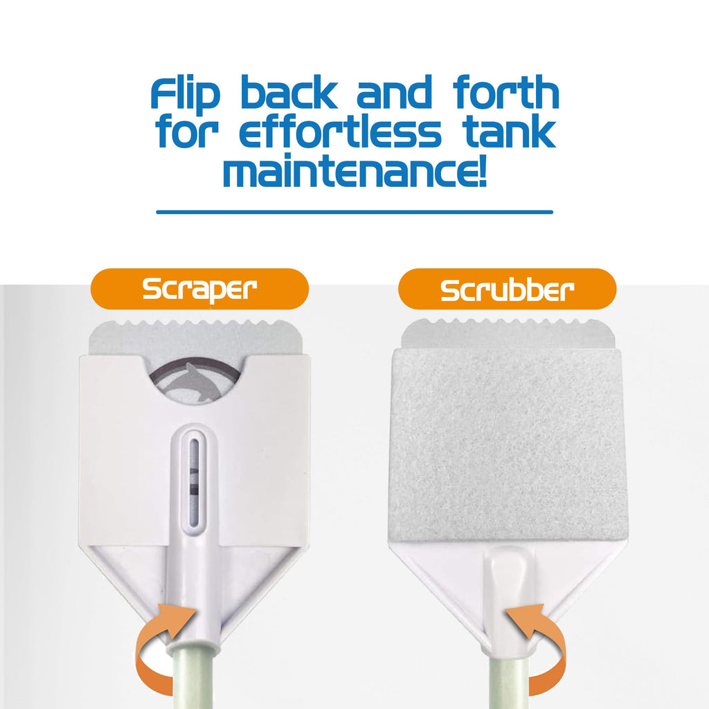 Flipper Platinum NANO Aquarium Algae Scraper 12"