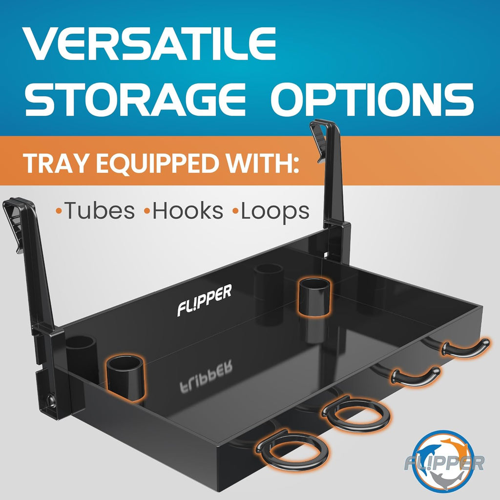 Flipper Tank Buddy Workspace and Utility Tray for Rimless Aquariums by Flipper Aquarium Products