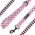 Frenchie Comfort Leash - Pink Bad to the Bone by Frenchie Bulldog