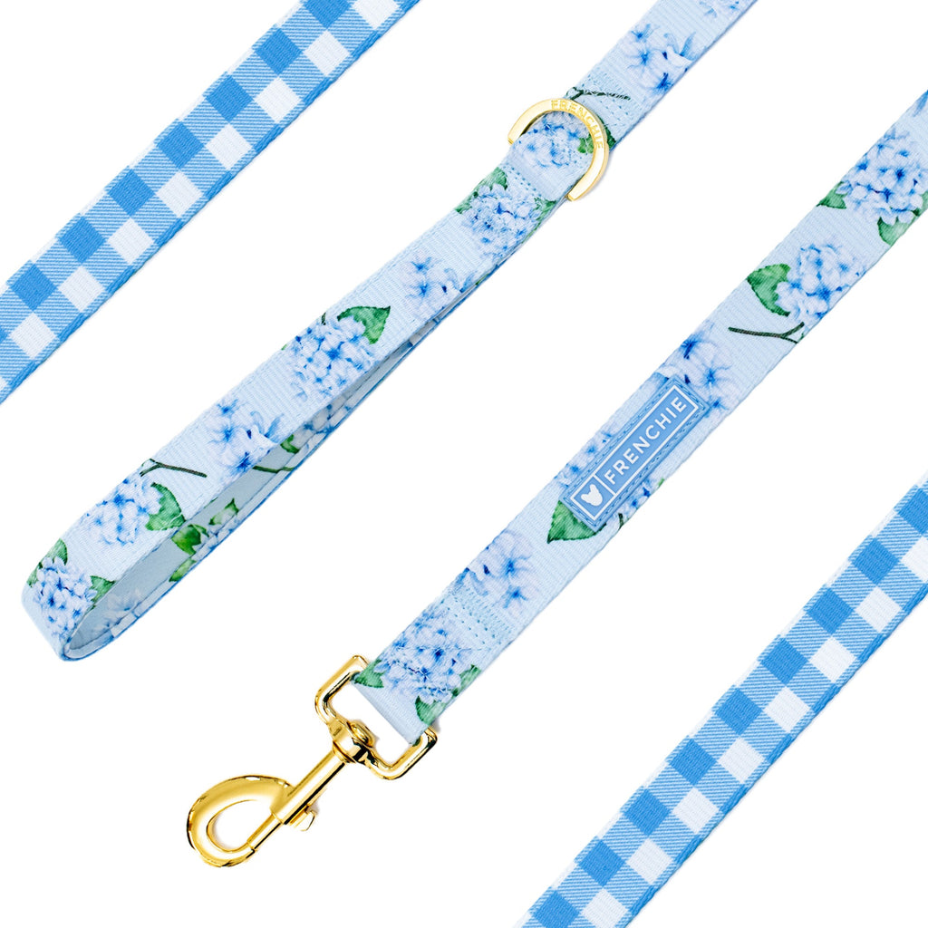 Frenchie Comfort Leash - Hydrangea by Frenchie Bulldog
