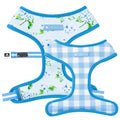 Frenchie Duo Reversible Harness - Hydrangea by Frenchie Bulldog