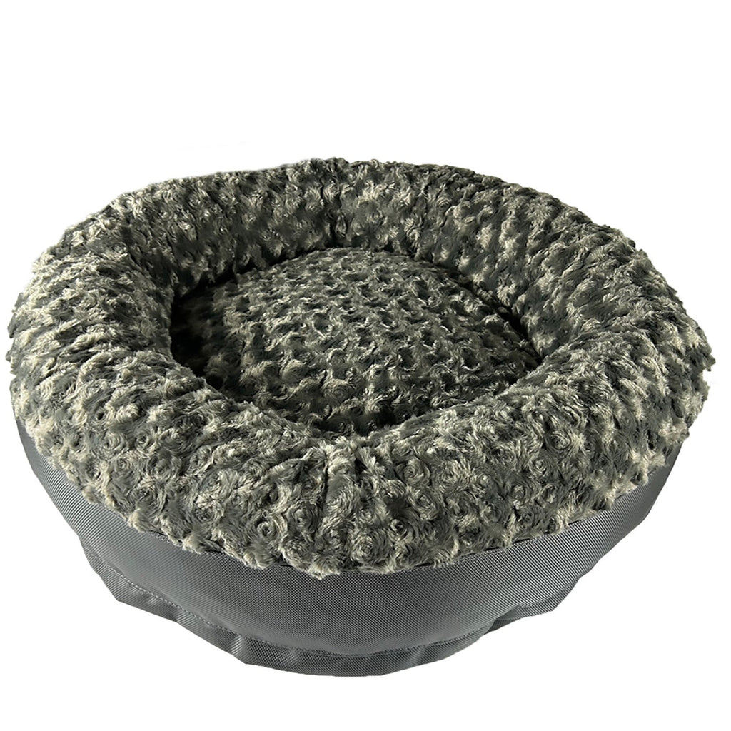 Dog Bed - Round Bolstered Furvana™ by American Dog