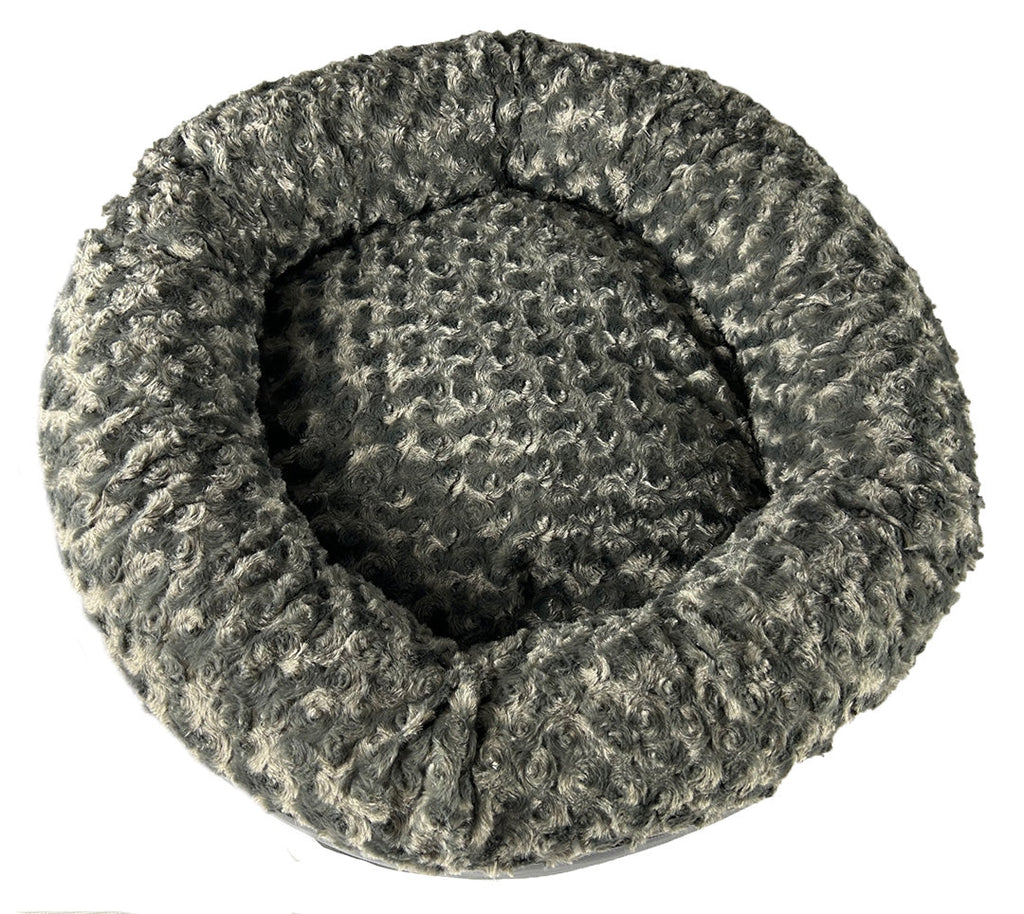 Dog Bed - Round Bolstered Furvana™ by American Dog