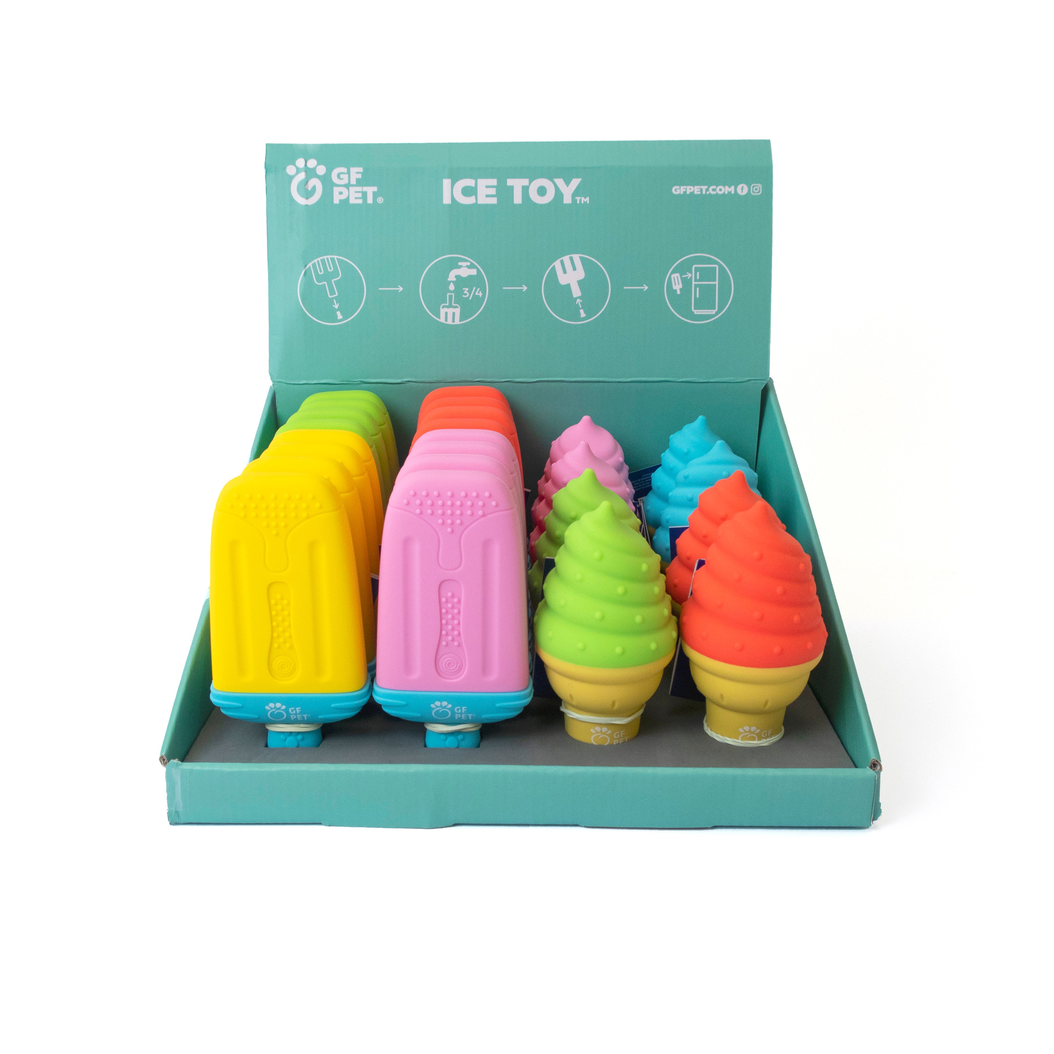 Ice Toy Display 24pcs Mix by GF Pet.us
