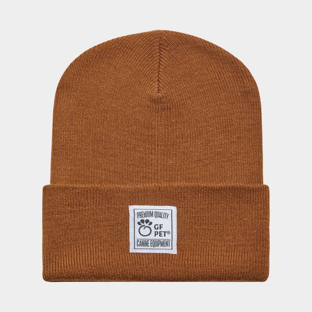 Human Logo Beanie - Caramel by GF Pet.us