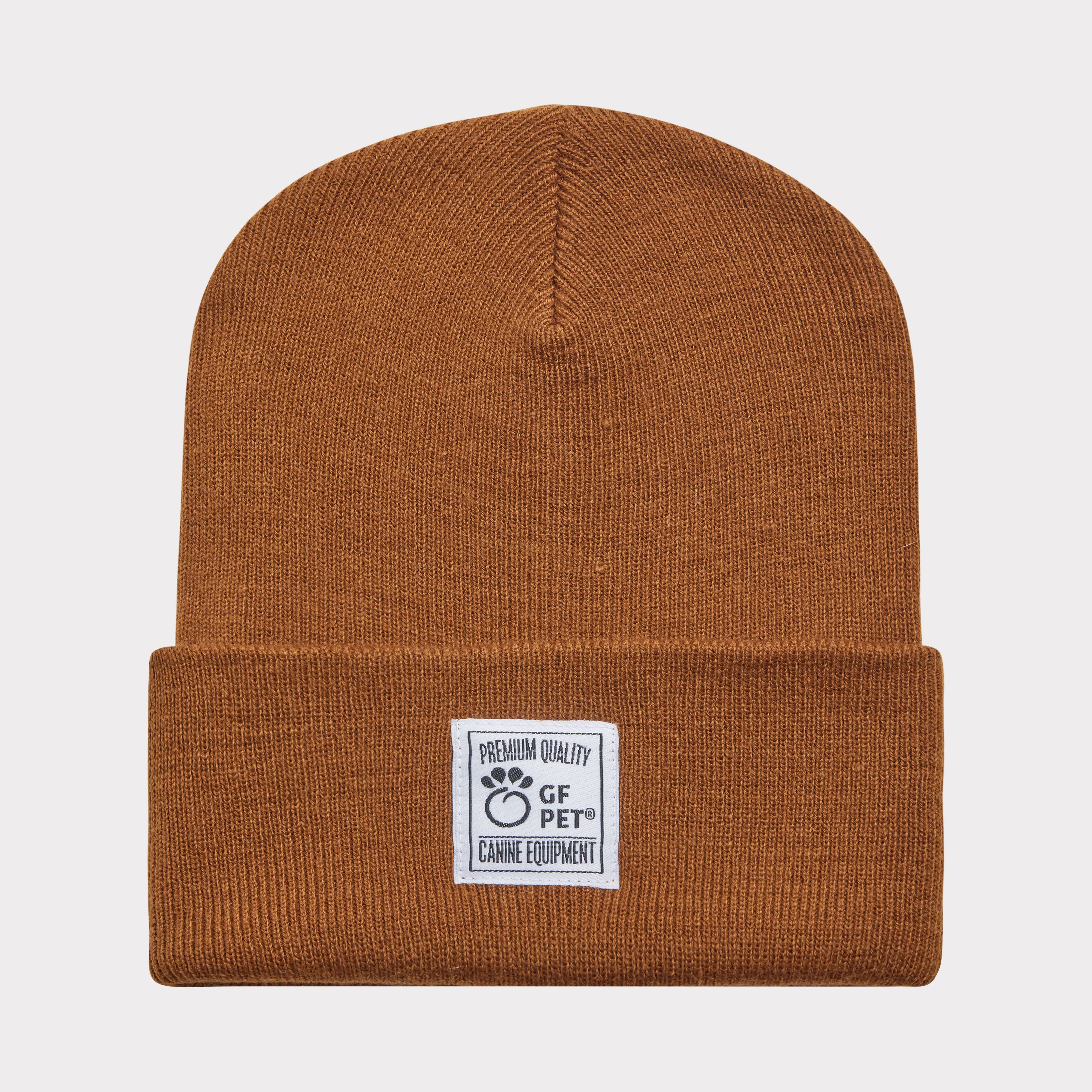 Human Logo Beanie - Caramel by GF Pet.us