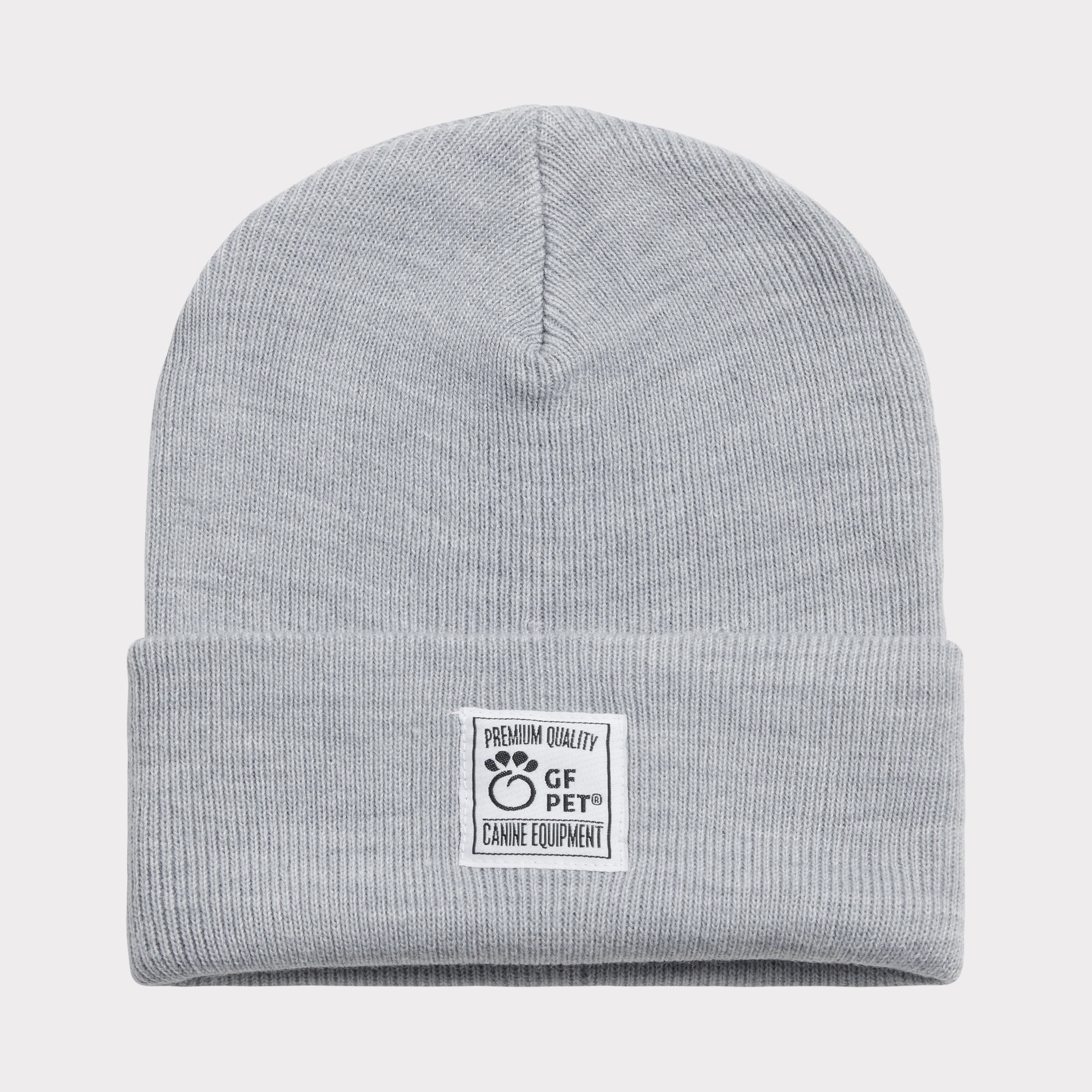 Human Logo Beanie - Grey Mix by GF Pet.us