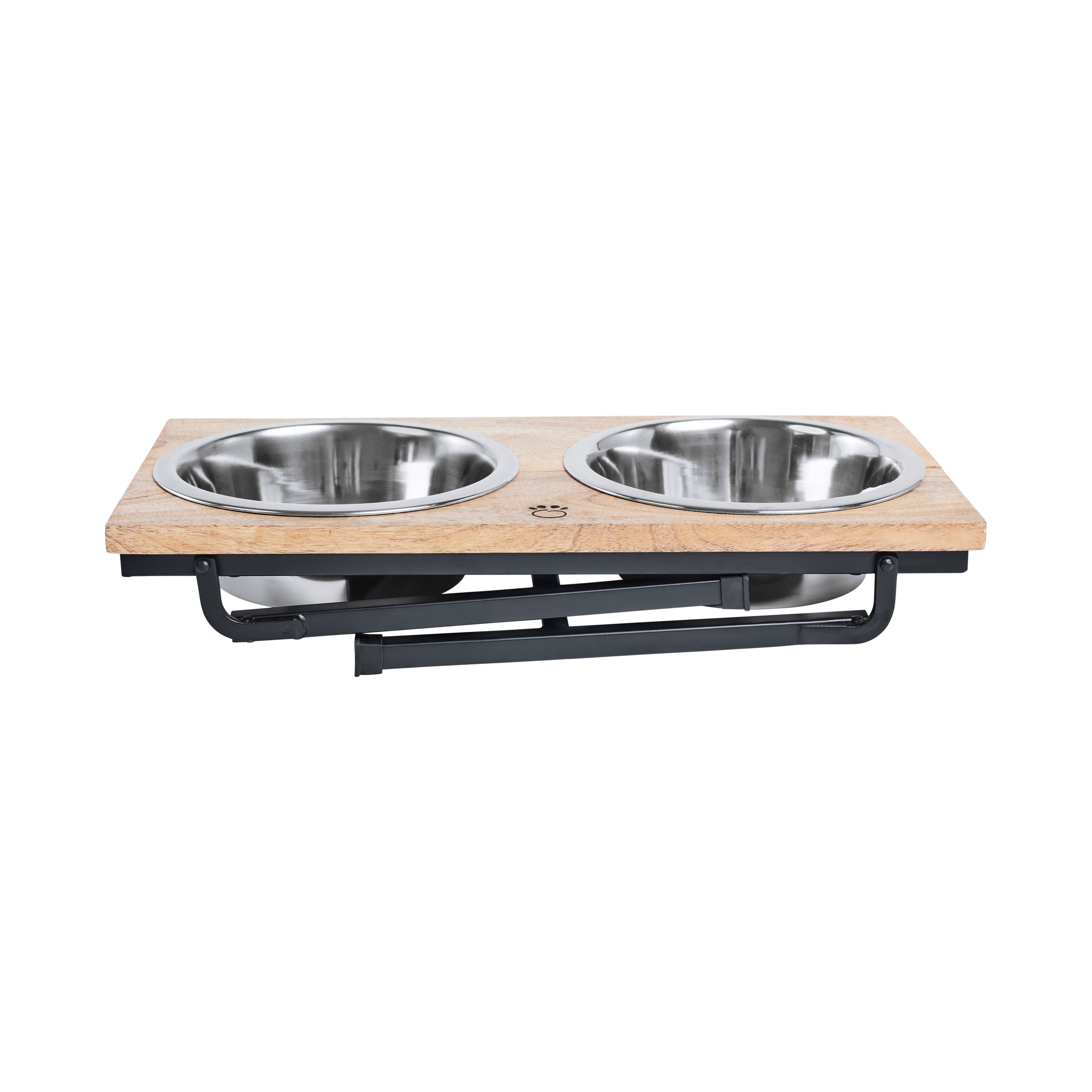 Wood & Metal Elevated Feeder by GF Pet.us