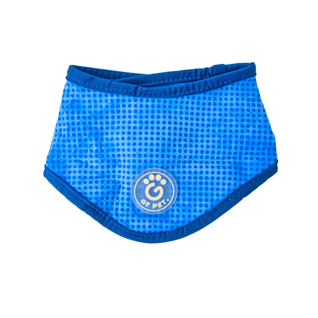 ICE BAND - Dog Cooling Bandana - Blue by GF Pet.us