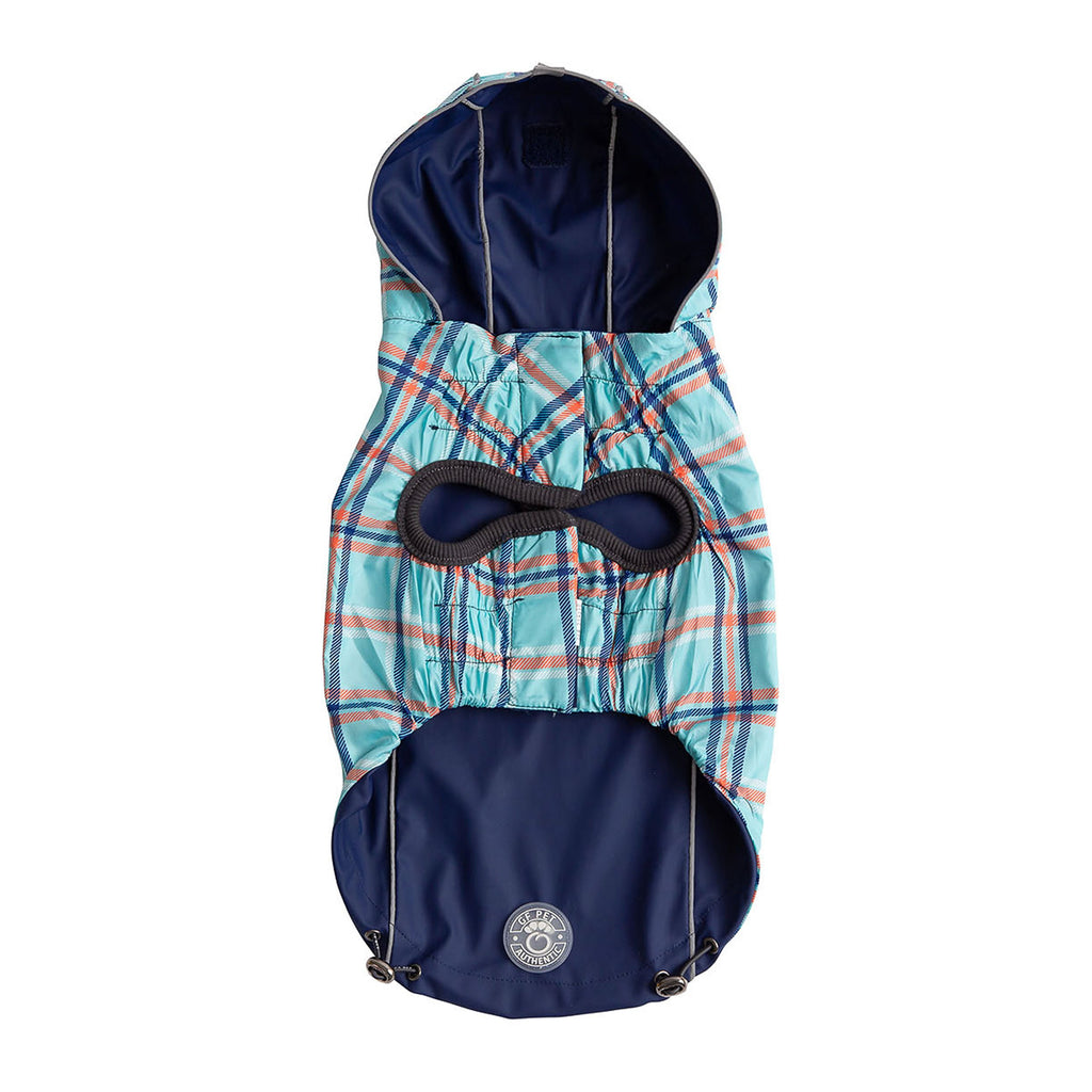 Reversible Elasto-Fit Raincoat - Navy by GF Pet.us