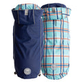 Reversible Elasto-Fit Raincoat - Navy by GF Pet.us