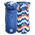 Reversible Elasto-Fit Raincoat - Navy/Navy by GF Pet.us