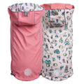 Reversible Elasto-Fit Raincoat - Pink/Pink by GF Pet.us