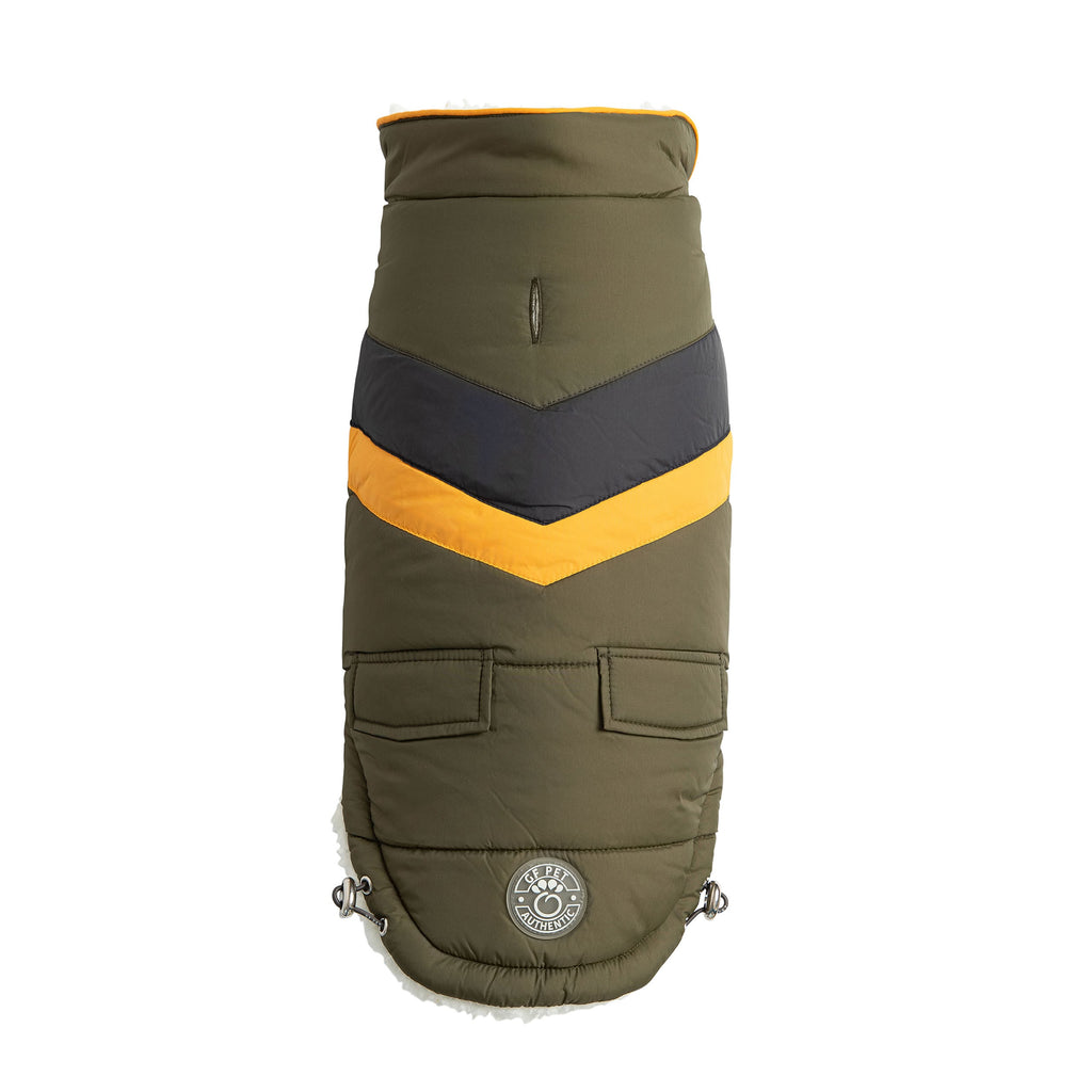 Alpine Puffer - Dark Khaki by GF Pet.us