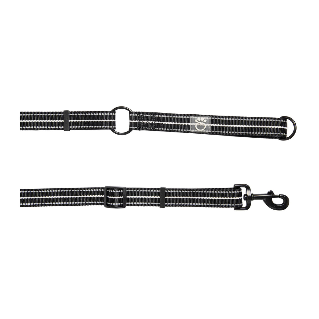 Reflective Leash - EEZY-6 - Black by GF Pet.us