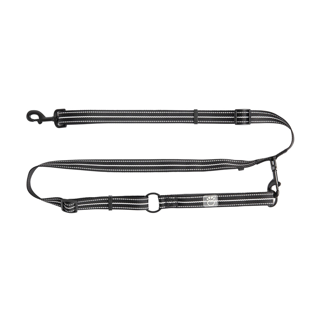 Reflective Leash - EEZY-6 - Black by GF Pet.us