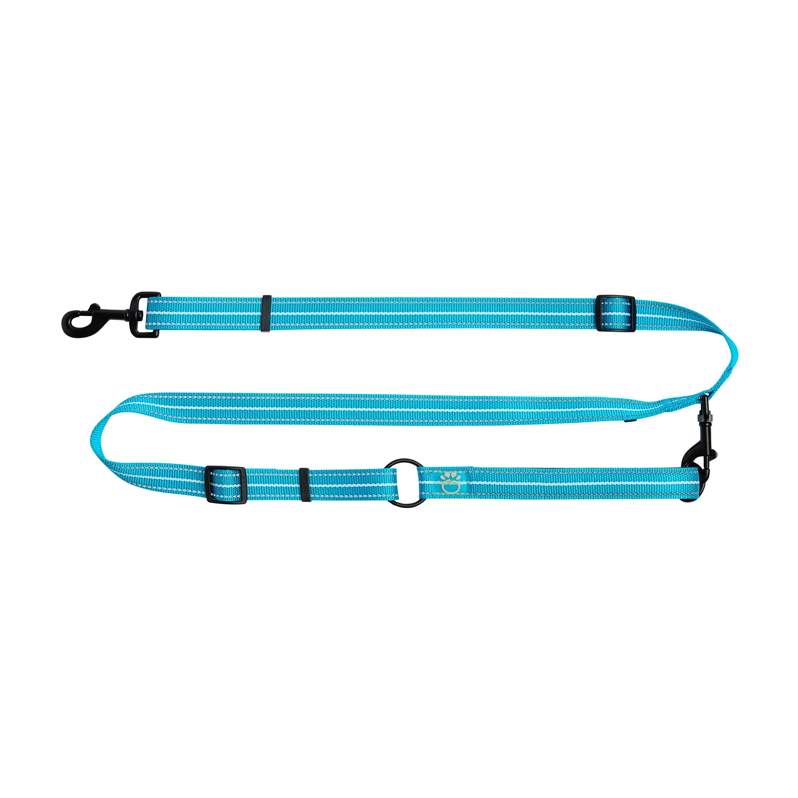 Reflective Leash - EEZY-6 - Neon Blue by GF Pet.us