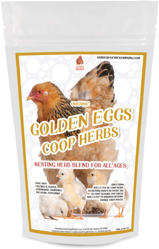 Golden Eggs Nesting Herbs by Dahlia Pets