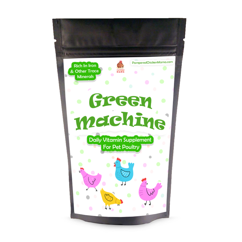 Green Machine: Daily Vitamin Supplement for Pet Poultry by Dahlia Pets