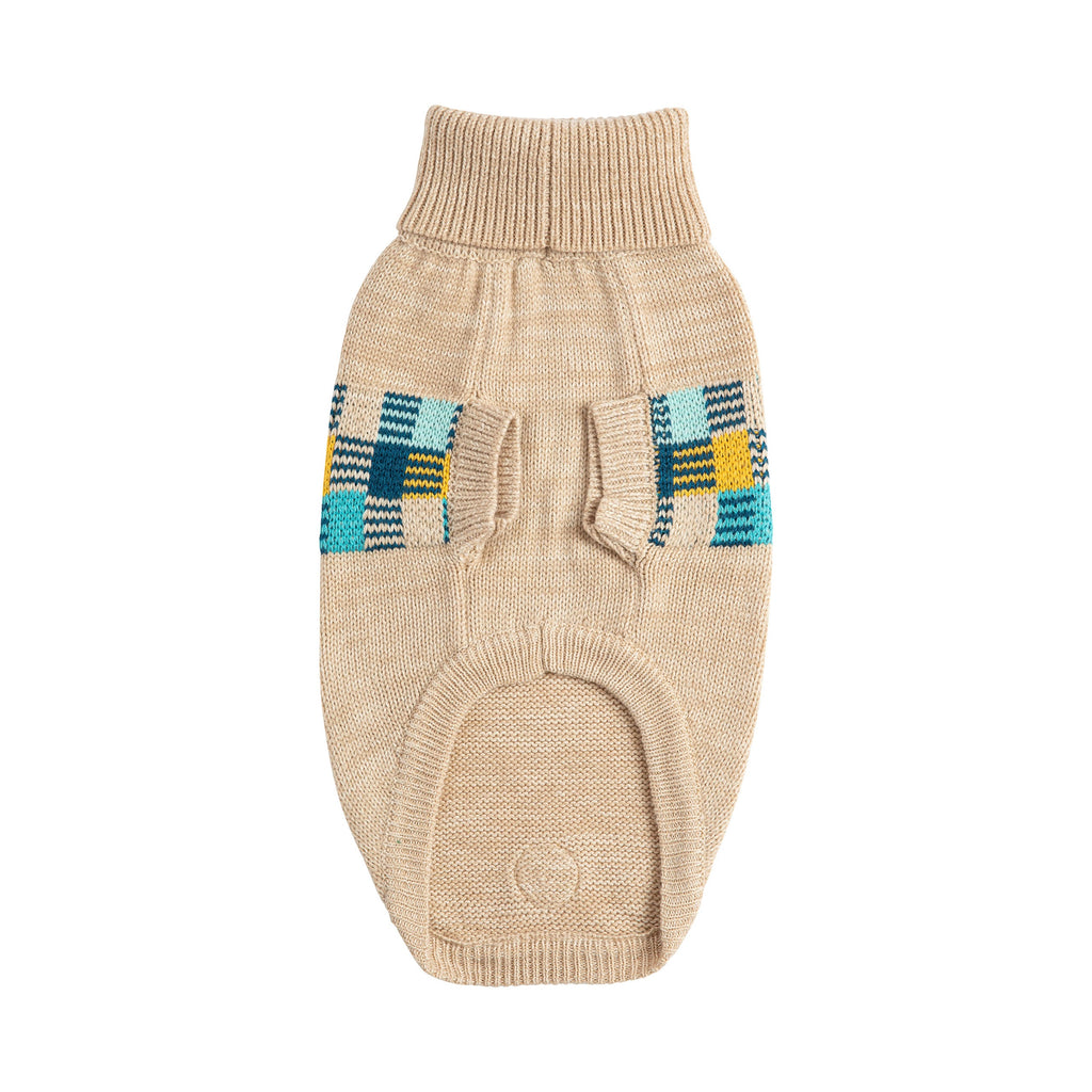 Winter Sailor Sweater - Oatmeal Mix by GF Pet.us