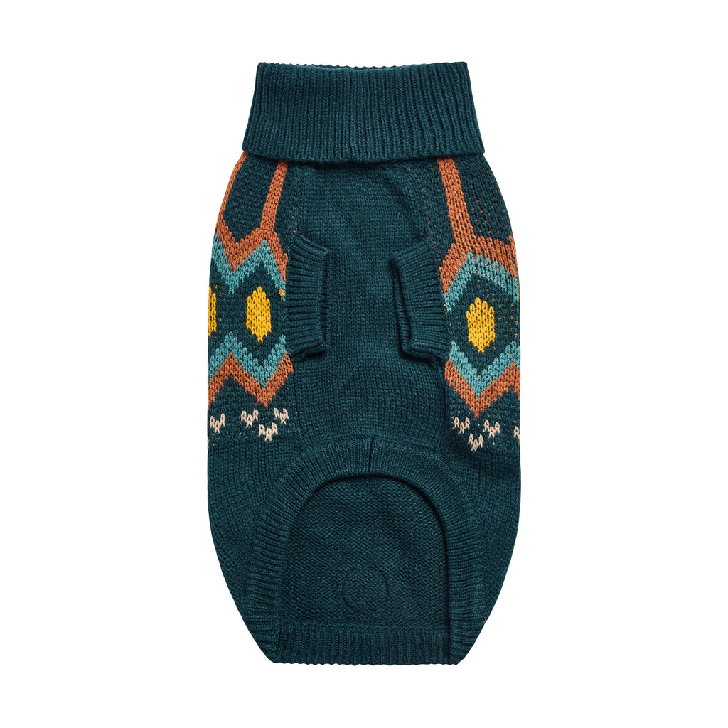 Heritage Sweater - Teal by GF Pet.us