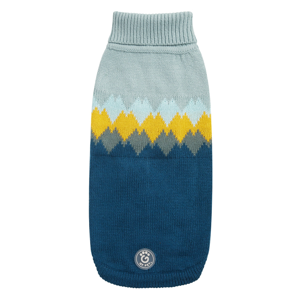 Fireside Sweater - Teal by GF Pet.us