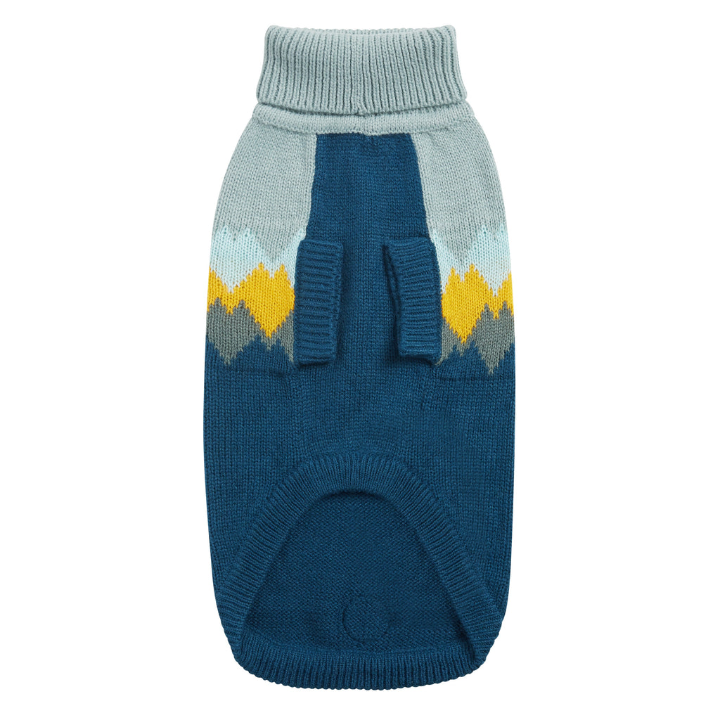 Fireside Sweater - Teal by GF Pet.us