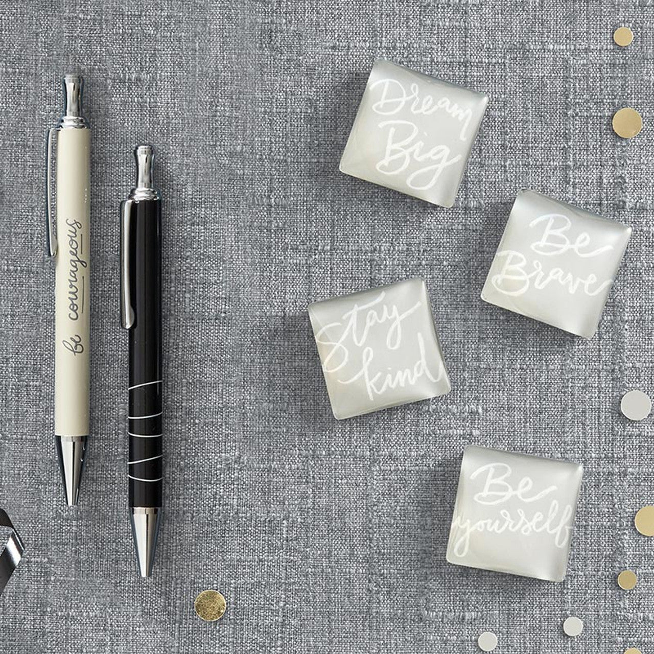 Good Things Are Coming Pen Set | Set of 2 Giftable Pens in Box | Refillable by The Bullish Store