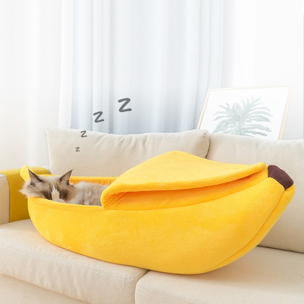Banana Pet Bed by Furr Baby Gifts