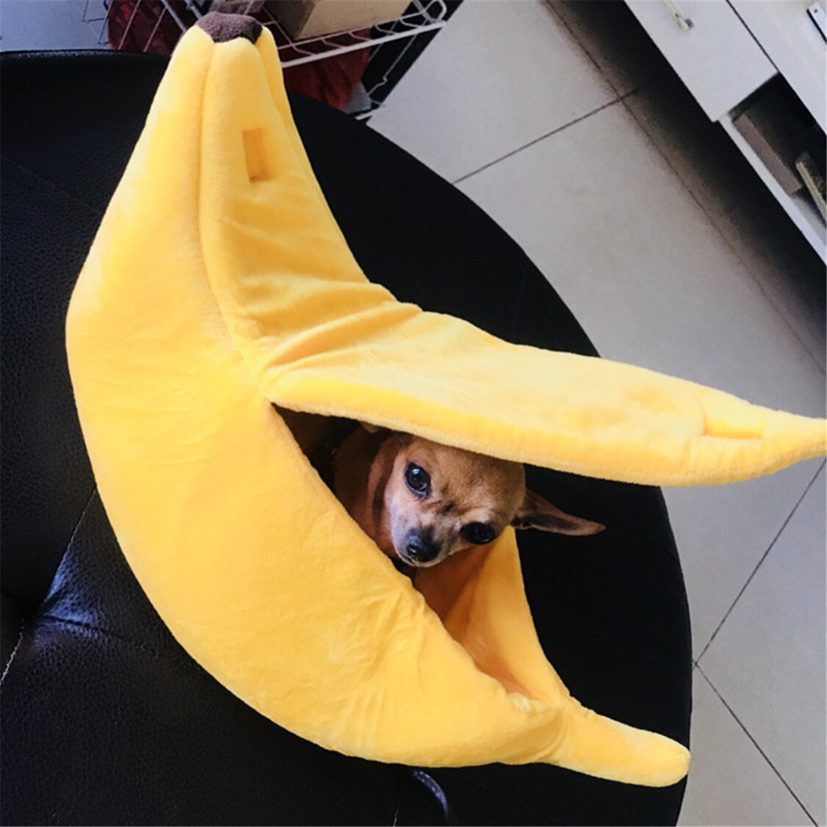Banana Pet Bed by Furr Baby Gifts