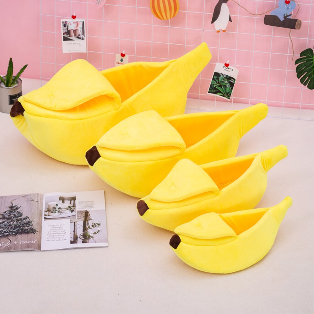 Banana Pet Bed by Furr Baby Gifts