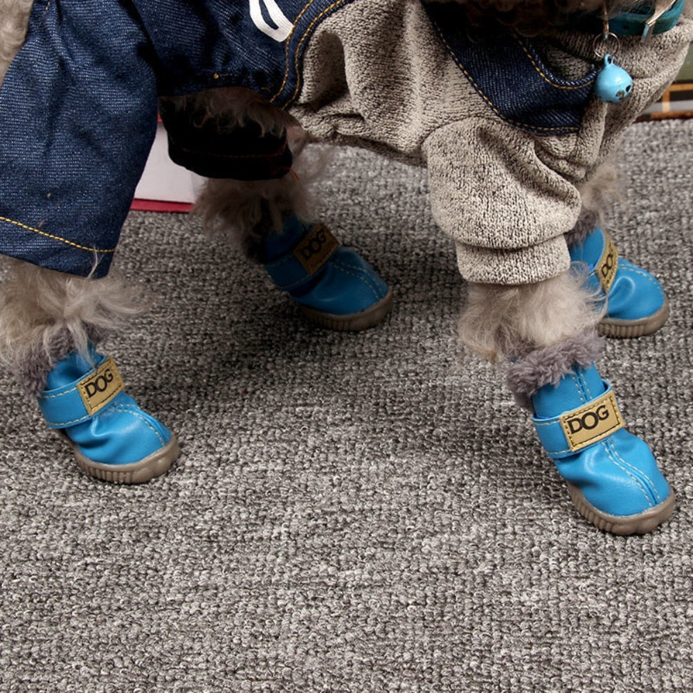 Dog Australia Waterproof Fleece-Lined Warm Dog Snow Boots by Furr Baby Gifts