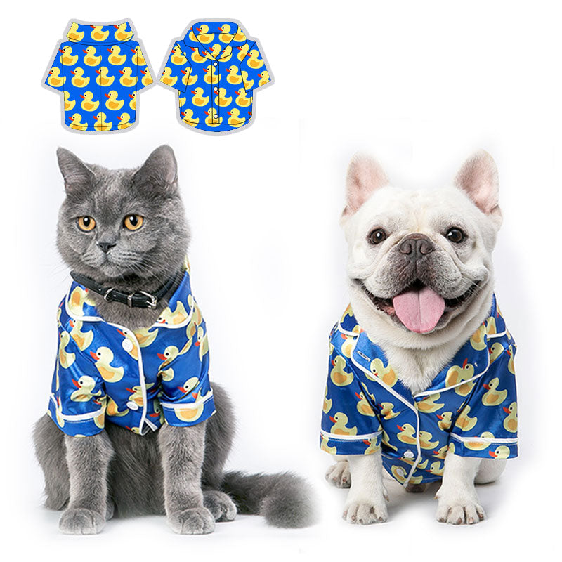 Pet Silk Duck Pajamas by Furr Baby Gifts