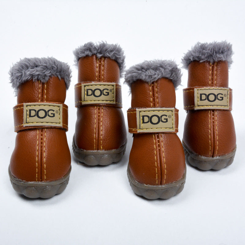 Dog Australia Waterproof Fleece-Lined Warm Dog Snow Boots by Furr Baby Gifts