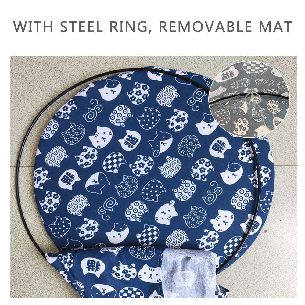 Pet Hammock With Printing Hanging for Kitten, Cat, Puppy and Dog by Furr Baby Gifts