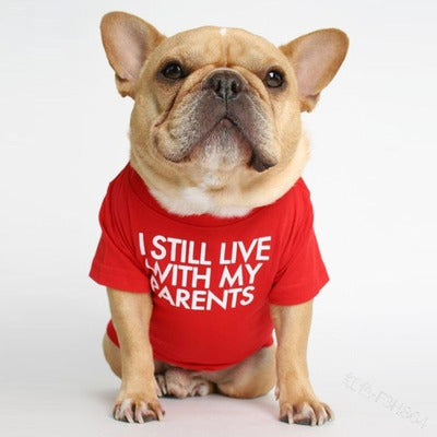 I Still Live With My Parents T-Shirt by Furr Baby Gifts