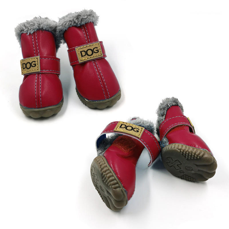 Dog Australia Waterproof Fleece-Lined Warm Dog Snow Boots by Furr Baby Gifts