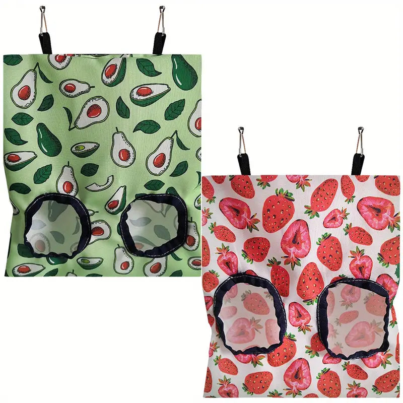 Rabbit Hay Feeder, Hanging Hay Feeding Bags For Rabbit, Cute Hay Manger Dispenser For Small Animal Big Hamster, Chinchilla, Hamster by Dahlia Pets