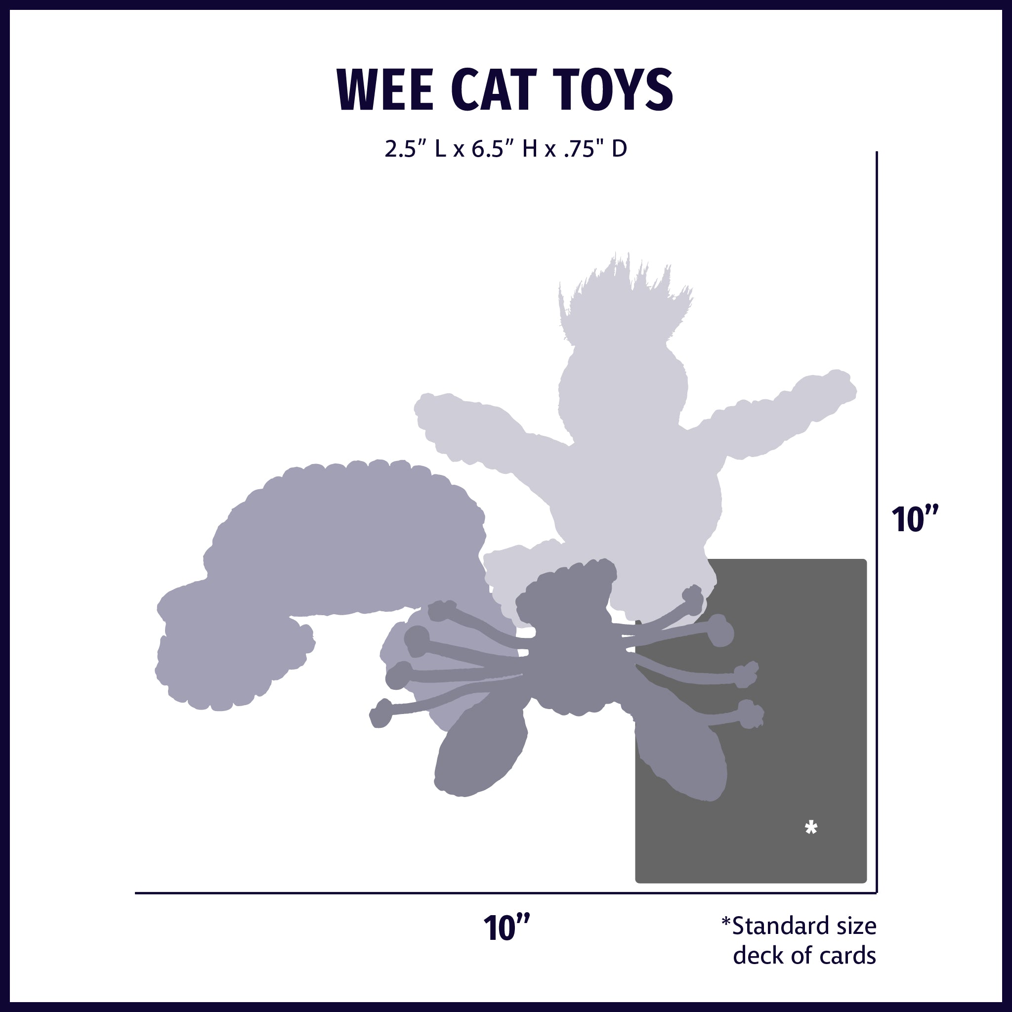HuggleKats® Woodland Bucket of Cat Toys, 12 Pack by HuggleHounds