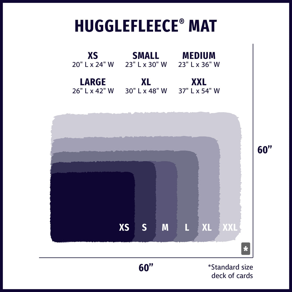 HuggleFleece® Mat Cat & Dog Bed by HuggleHounds