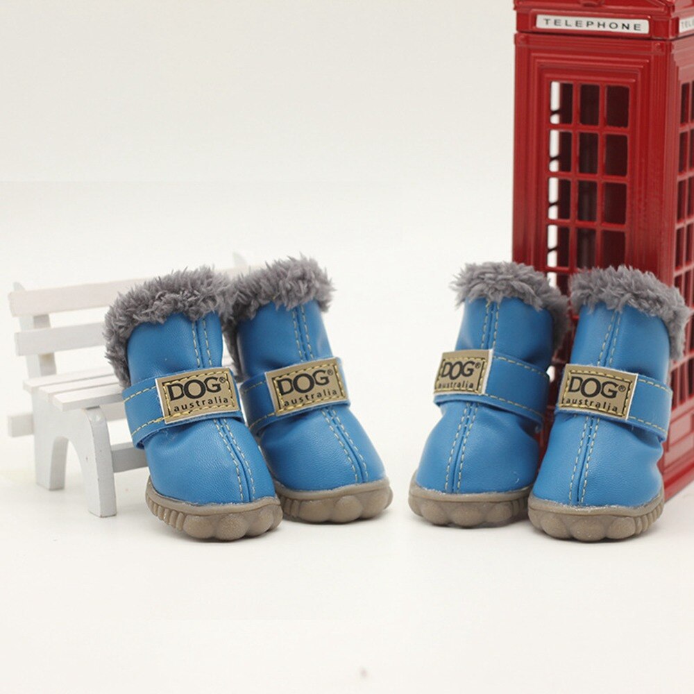 Dog Australia Waterproof Fleece-Lined Warm Dog Snow Boots by Furr Baby Gifts