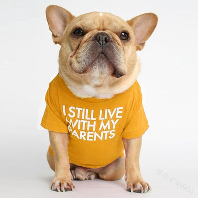 I Still Live With My Parents T-Shirt by Furr Baby Gifts