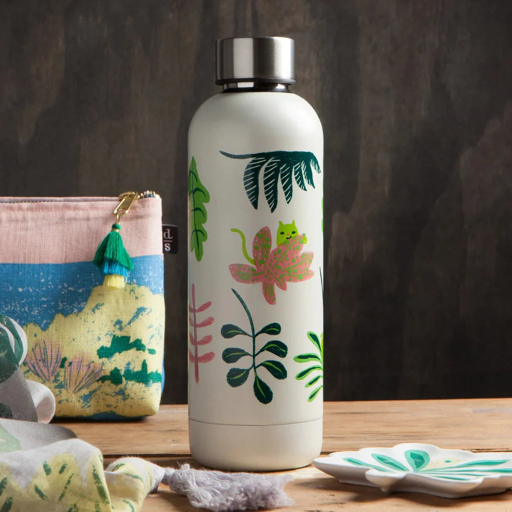 Haven Hydration Stainless Steel Water Bottle in Gift Tube | 17 oz | Gift for Her by The Bullish Store