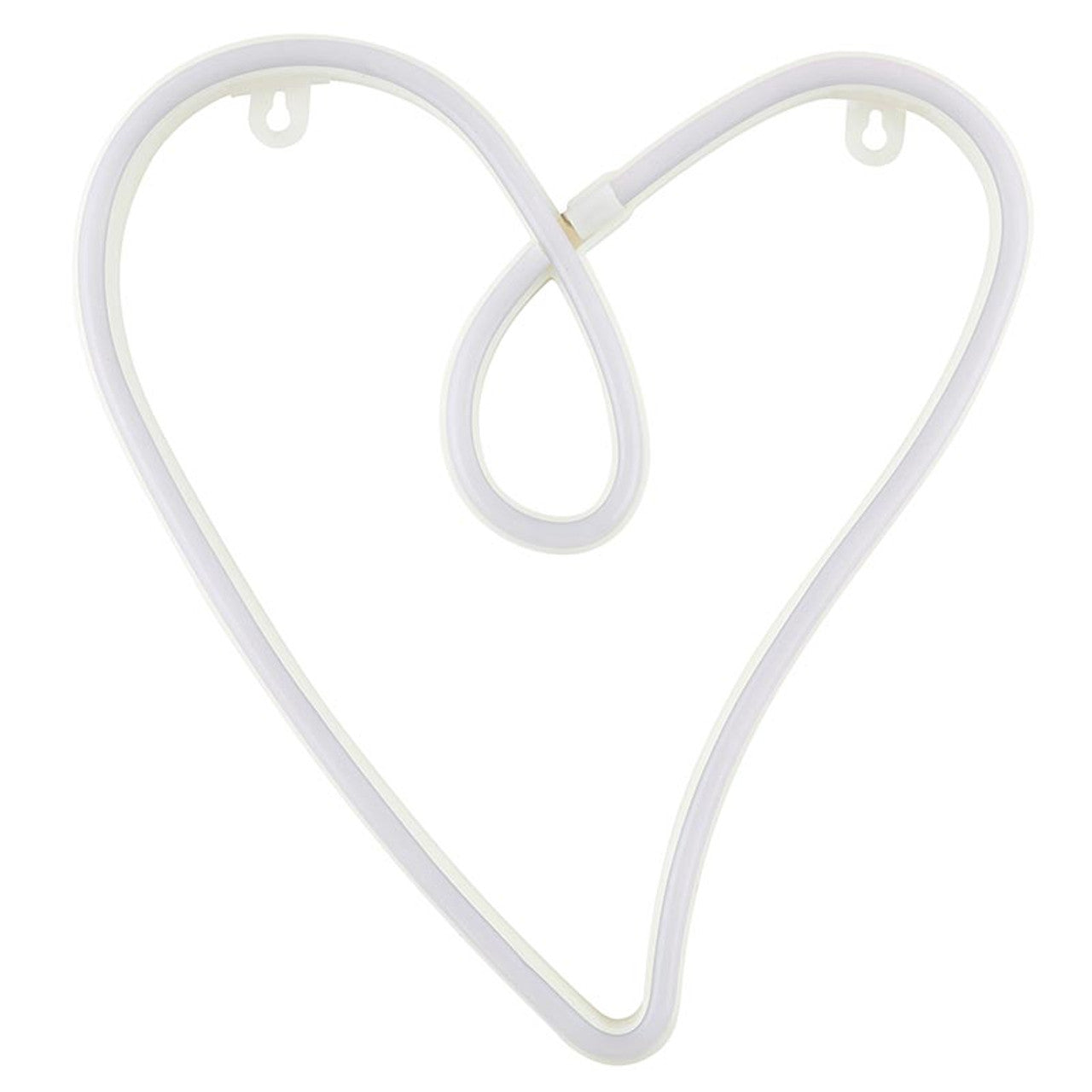 Heart Neon LED Light | Heart Shaped Wall Art Sign by The Bullish Store