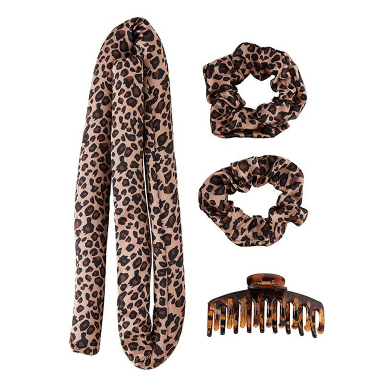 Heatless Roller Set | 4-Piece Hair Curler Set | Hair Accessories by The Bullish Store