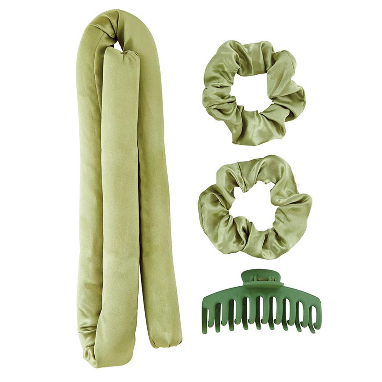 Heatless Roller Set | 4-Piece Hair Curler Set | Hair Accessories by The Bullish Store
