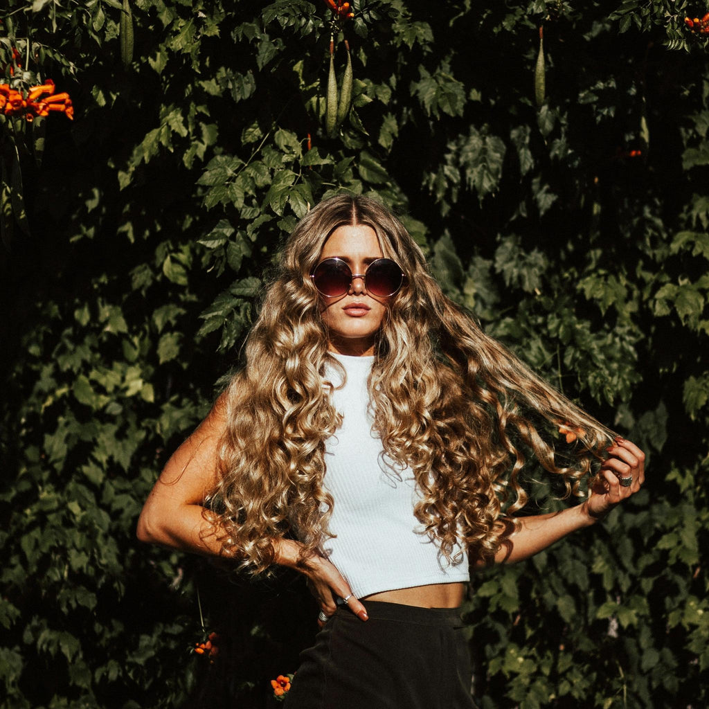 Heatless Roller Set in Green | 4-Piece Hair Curler Set | Hair Accessories by The Bullish Store