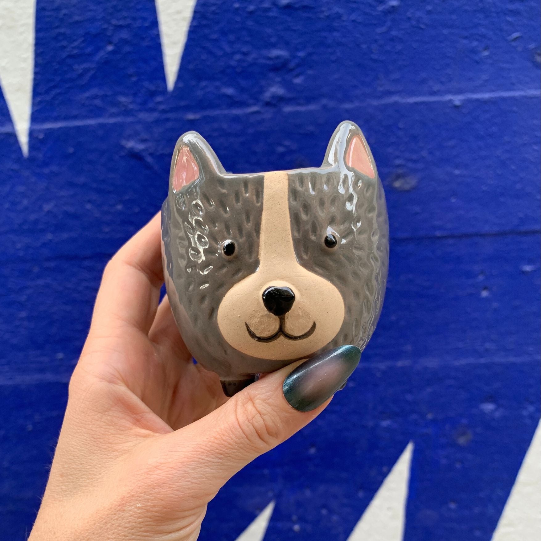 Hedgehog Pot | Decorative Ceramic Planter | 3.25" Tall by The Bullish Store